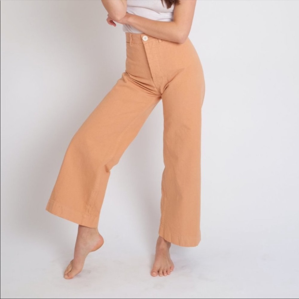 Kamm Pants in Peach